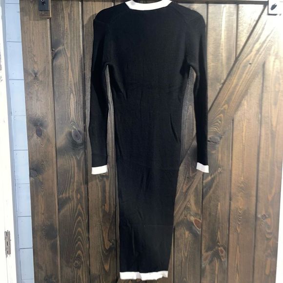 Alice + Olivia Alcina Rib Knit Wool Blend Sweater Dress worn once! - Picture 12 of 15